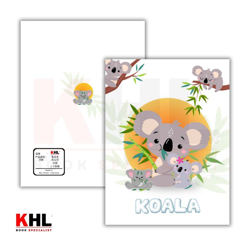 

KHL - Buku Tulis A5 Edisi Koala