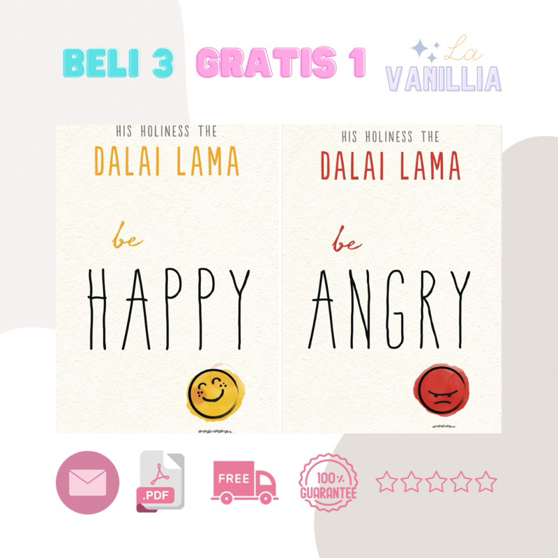 

Be Happy Angry by Dalai Lama