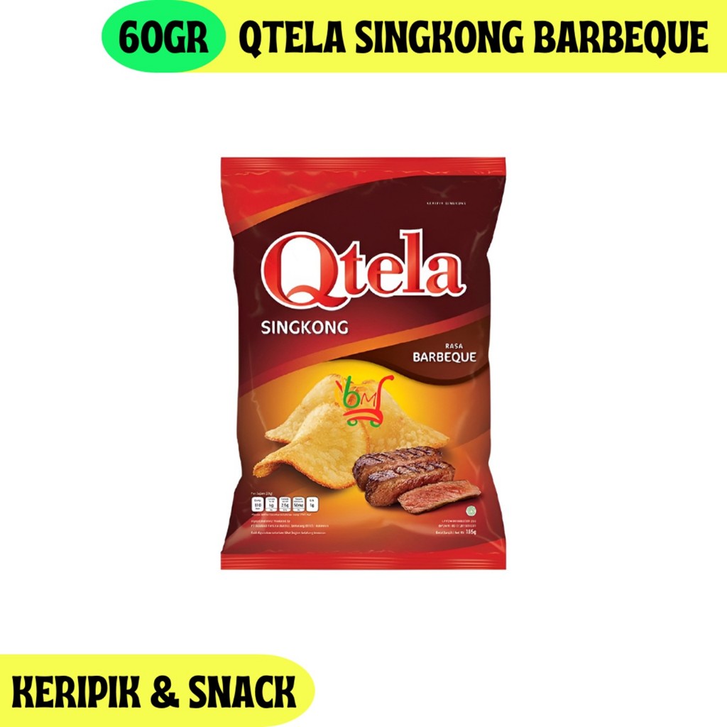 

Qtela BBQ Keripik Singkong Renyah dari Indofood