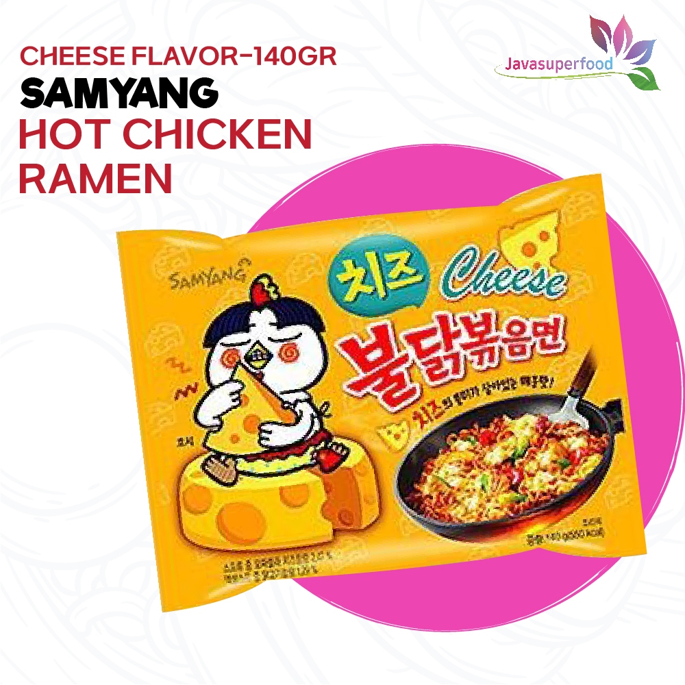 

SAMYANG HOT CHICKEN RAMEN CHEESE 140 GR