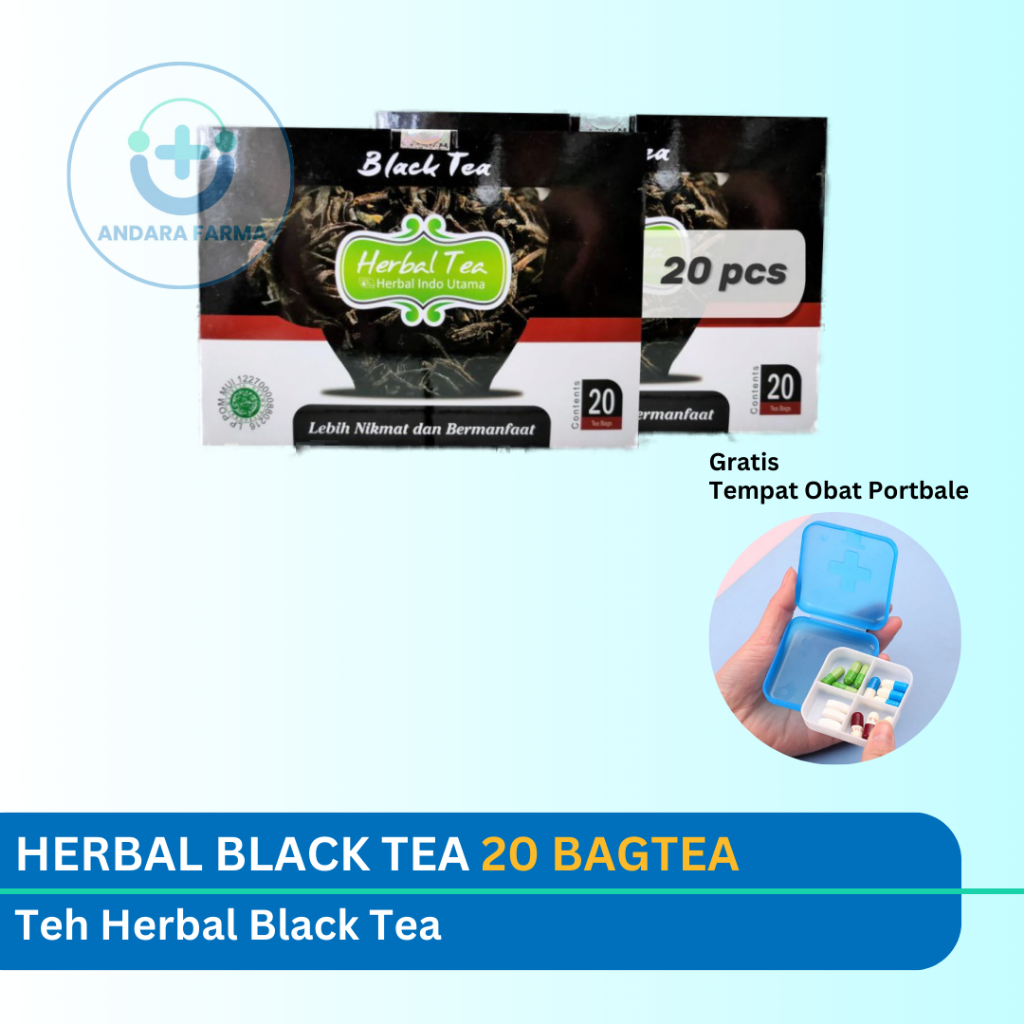 

Teh Black Tea Herbal Indo Utama