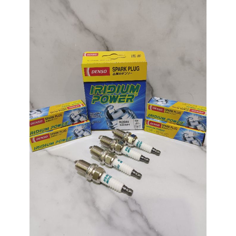 Busi Iridium Power PEUGEOT 107 307 406 Coupe 807 IKH20 Original 1Set 4Pc