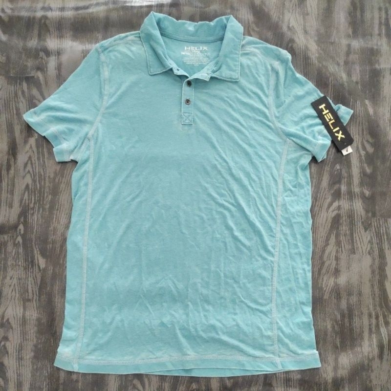 Helix Kaos kerah Pria adem tipis