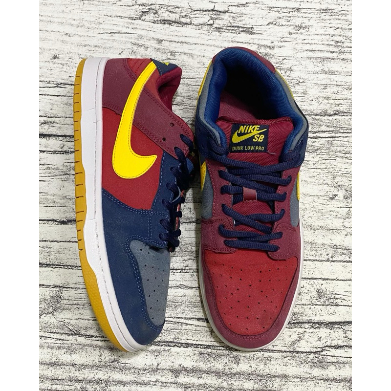 Sepatu Nike SB Dunk Low Pro Barcelona Second - Size 43 (Rare Item)