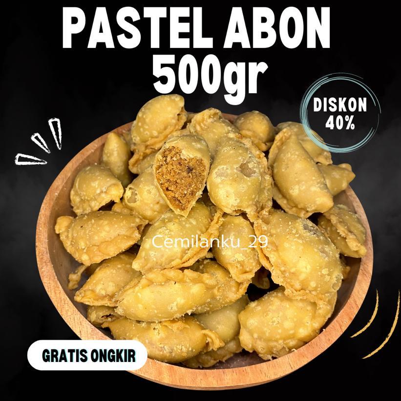 

Kue Pastel Abon Isi Daging Sapi 500gr Snack Pastel Abon Mini 500gr