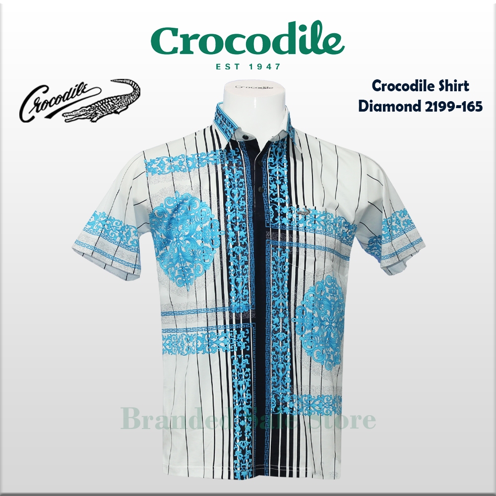 Polo Shirt Kaos Kerah Kemeja CROCODILE Diamond, 2199-165-24