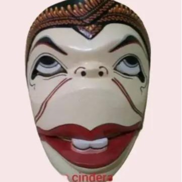 TOPENG PUNOKAWAN bijian Topeng Semar Gareng Petruk Bagong ECER