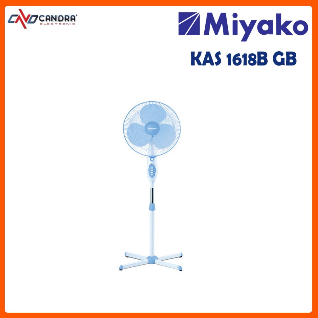 Kipas Angin MIYAKO KAS 1618B GB/Kipas Berdiri