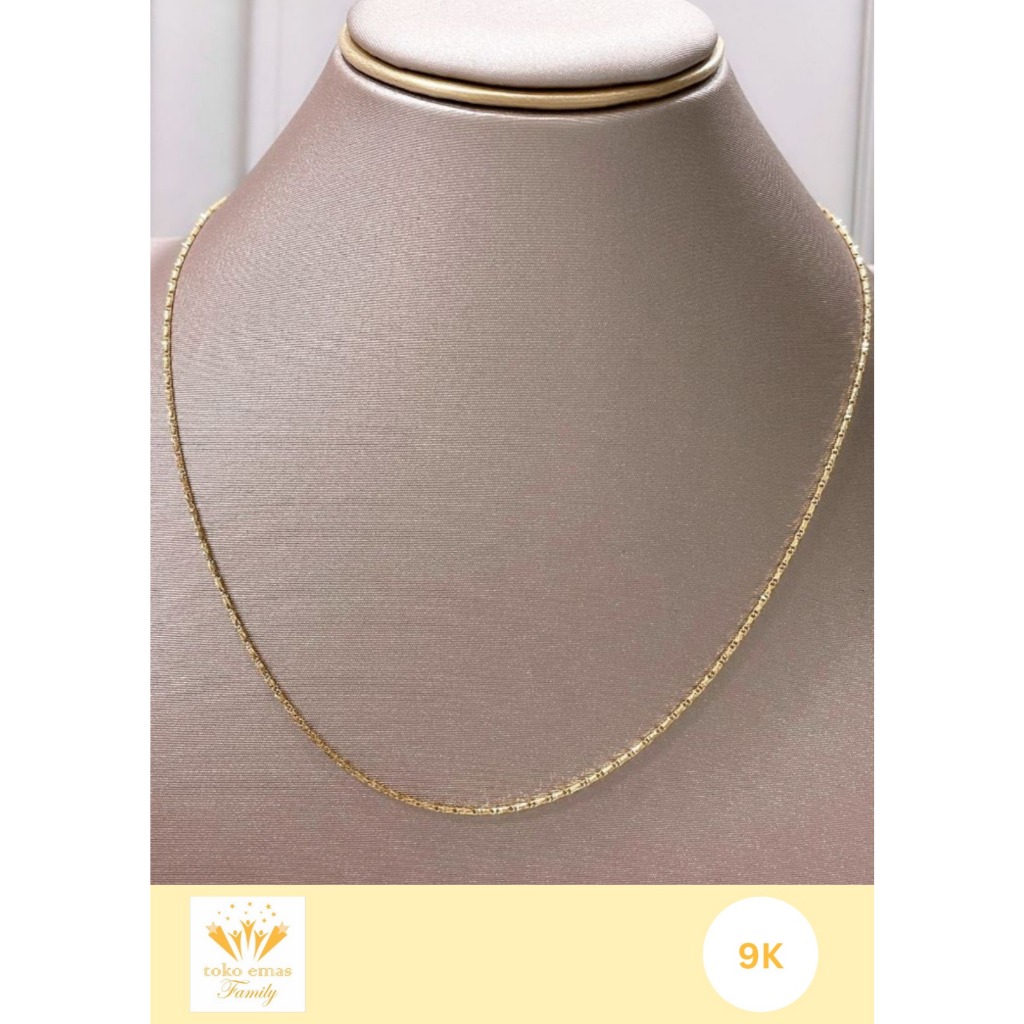 Kalung Emas Kadar 420 (9K) 375 (8K) Model Variasi Lovina