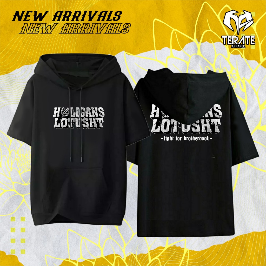 T SHIRT HOODIE HOLIGANS LOTUSH T SHIRT HOODIE TERATE