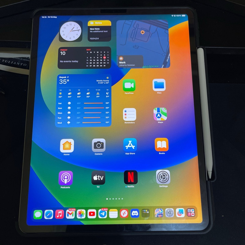 ipad pro m2 12,9 inch 256gb