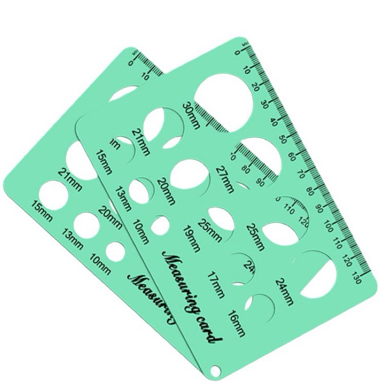 

KODE I49Y SILIKON NIPPLE RULER Alat Penggaris Bahan Silikon Measuring Card Pengukur Diameter Areola Puting BUSUI WAJIB PUNYA
