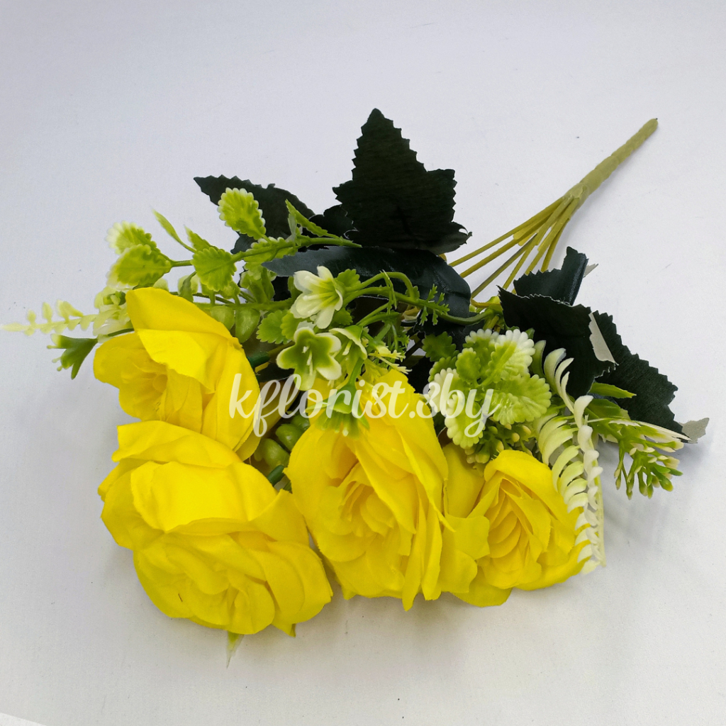 BUNGA MAWAR ROSE SIKAS ARTIFICIAL CABANG 6 - BUNGA MAWAR JEPANG DEKORASI PERNIKAHAN BUKET MURAH