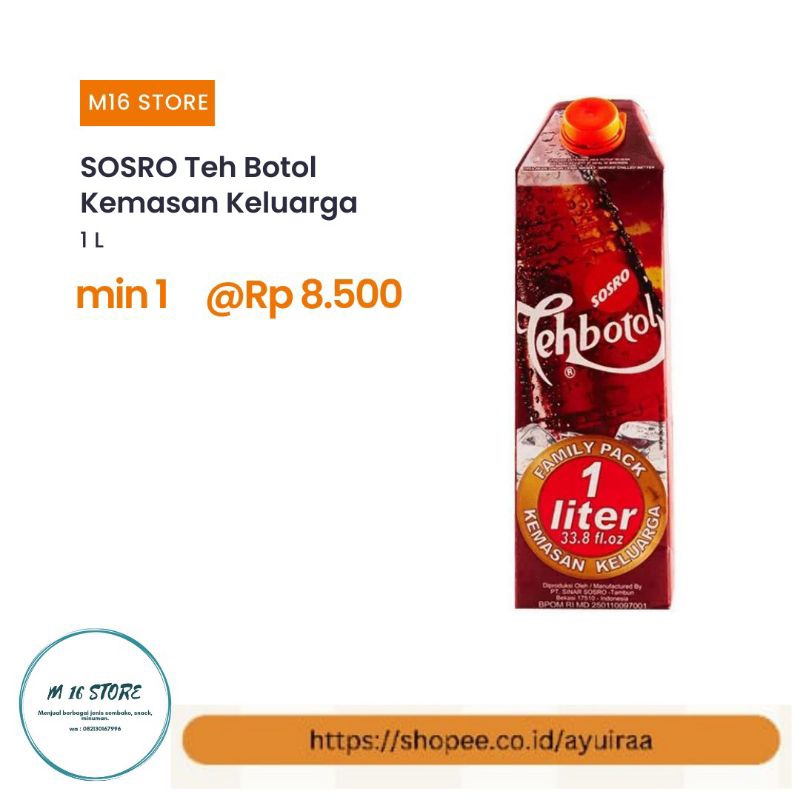 

teh botol