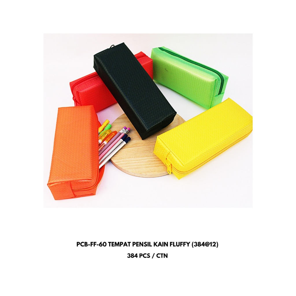 

DOMPET PENSIL SHINTOENG POLOS / PANCIL CASE NEON COLOR