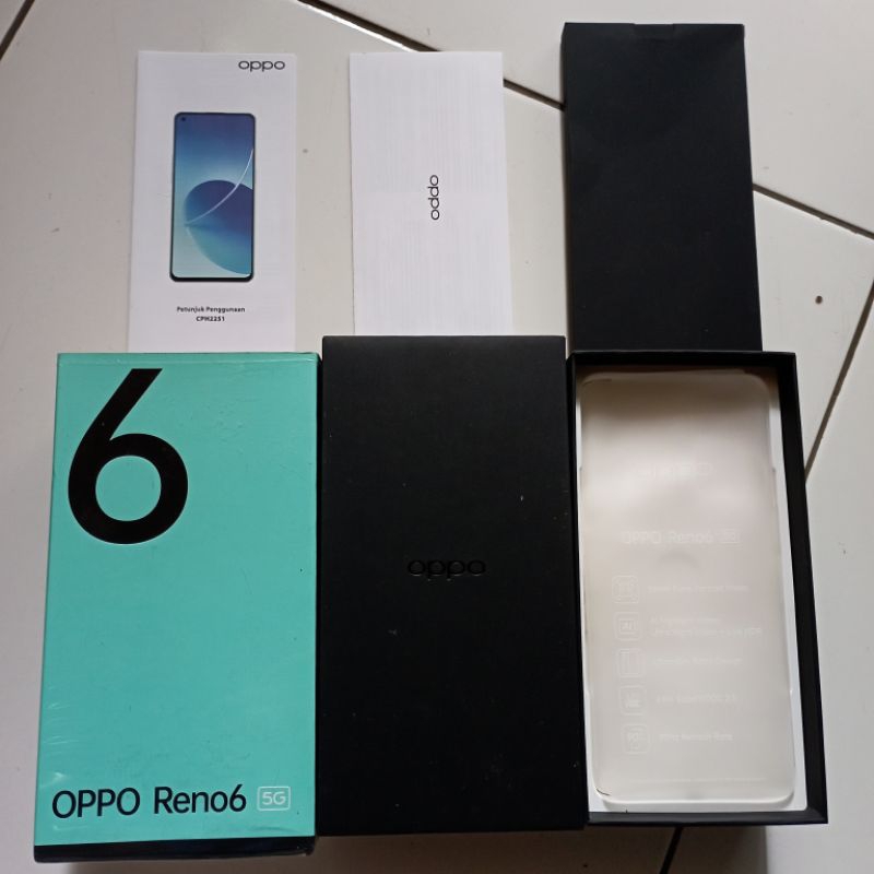 Dus Box Oppo Reno 6 5G Original Bawaan HP