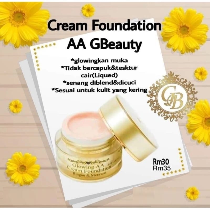 Fondation AA Glowing by GB Skincare