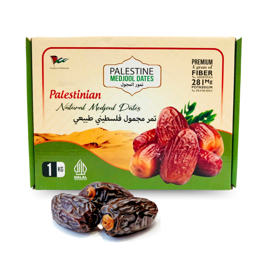 

MEDJOL DATES 500GR PALESTIN ORIGINAL / KURMA MEDJOUL / MEDJOOL NATURAL DELIGHT