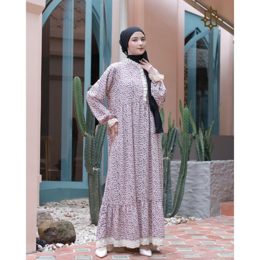 SAAZZ LANVIN GAMIS DRESS WANITA MUSLIMAH KEKINIAN