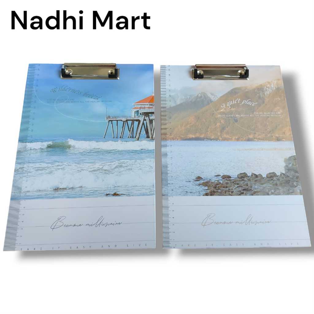 

CLIP BOARD A4 D-649 / CLIP BOARD / CLIPBOARD KAYU / PAPAN UJIAN / PAPAN JALAN