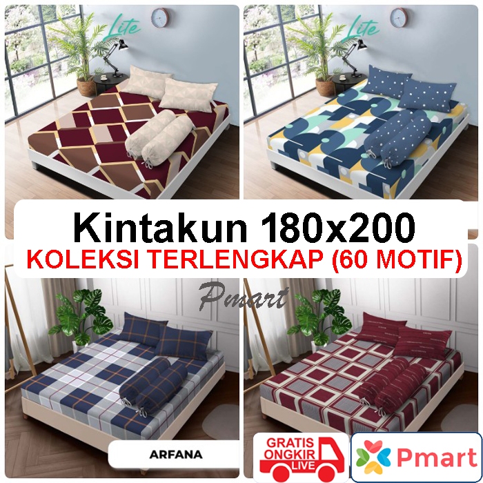 SPREI KINTAKUN 180x200 LITE/ SPREI KINTAKUN KING LITE / SPREI KINTAKUN DELUXE