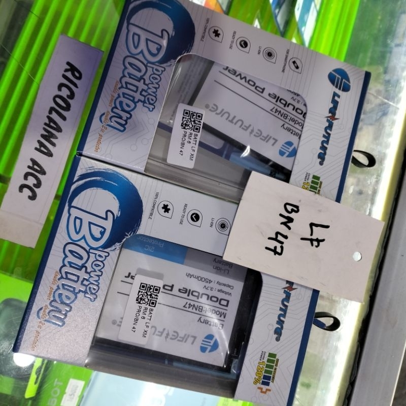 BATERAI DOUBLE DOBEL POWER LIFE FUTURE BN47 BN 47 Baterai / Battery / Batre Xiaomi Redmi 6 Pro / BN 