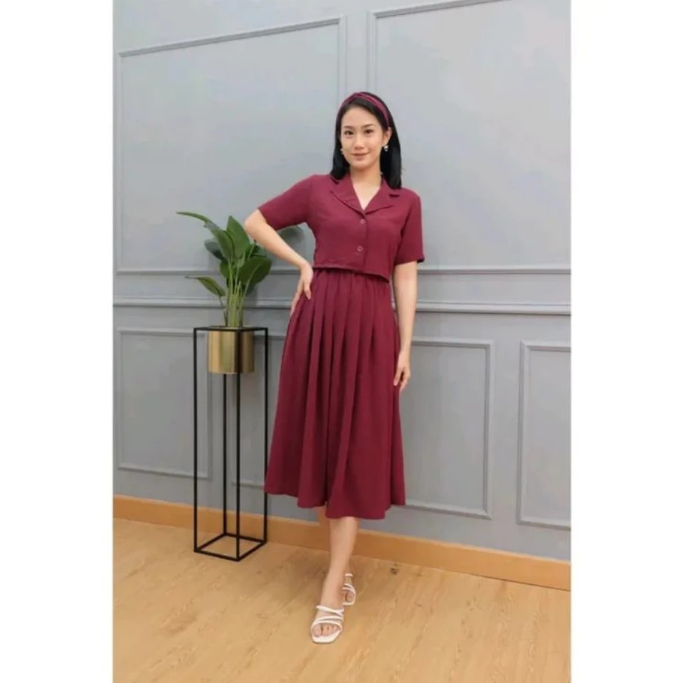 SET ROK TERBARU-SETELAN KOREA-SETELAN BAJU NATAL-ATASAN DAN ROK