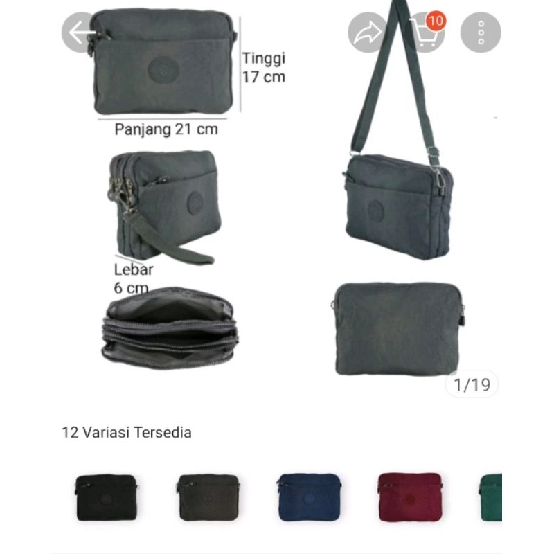 Dompet wanita Kipling 0513 selempang