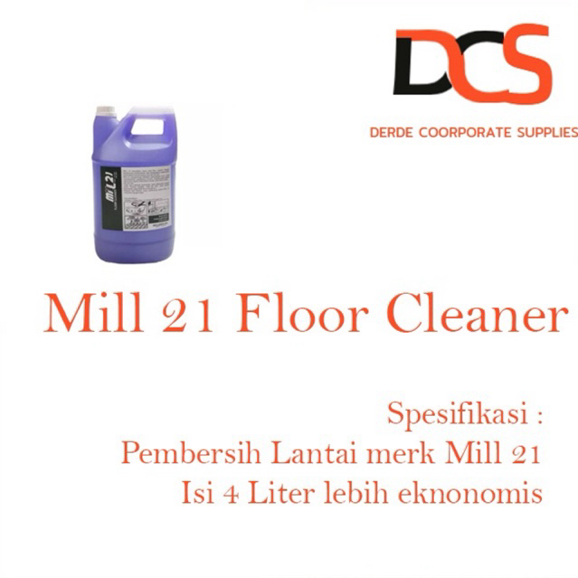 Cairan Pembersih Lantai merk Mill 21 - Floor Cleaner