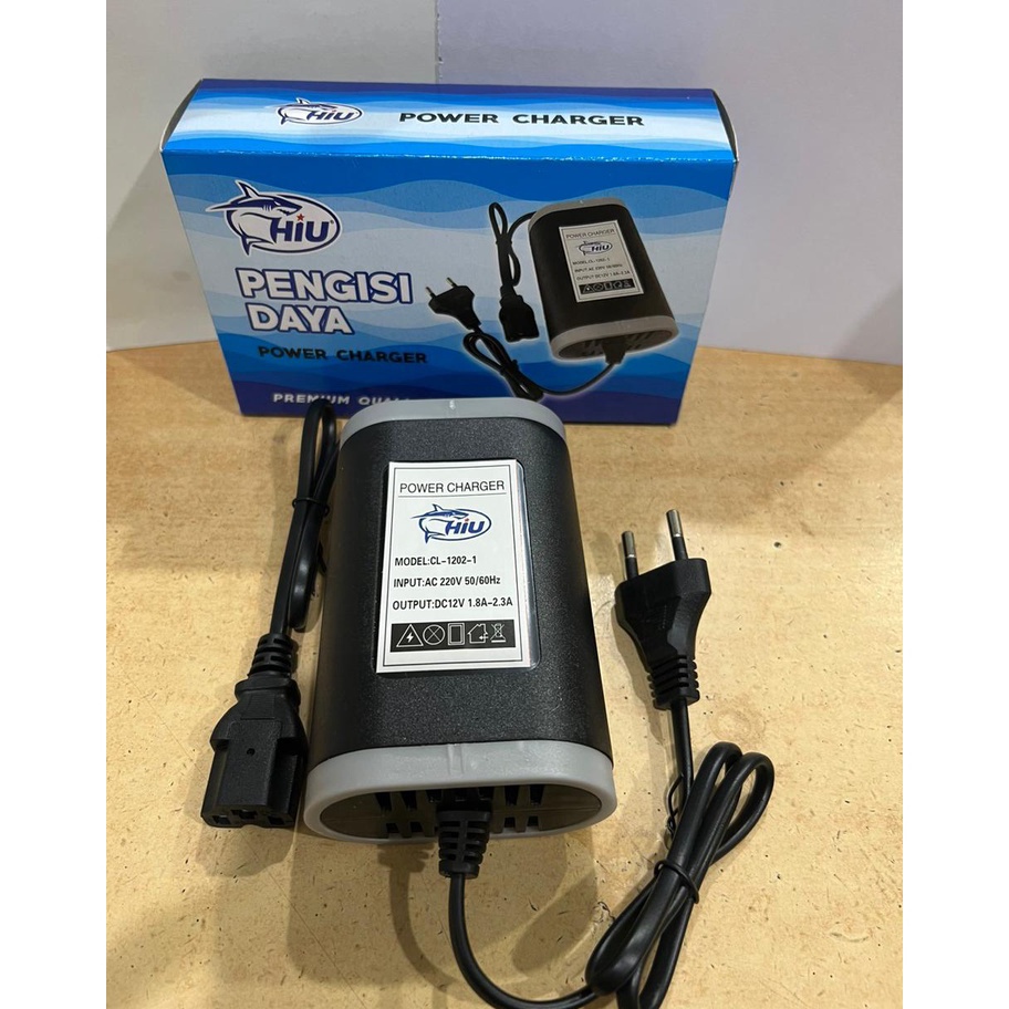 KODE G75X Adaptor charger aki sprayer elektrik Hiu original Murah 12V 23A