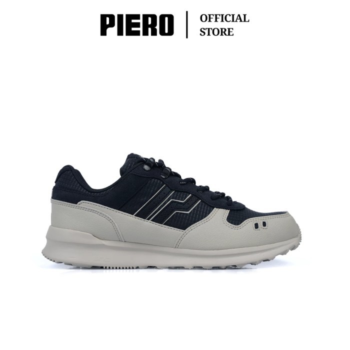 Piero Sepatu Casual Jogger Prm Utility Phantom Grey Original