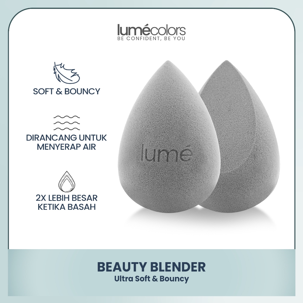 Lumé Soft Blend Sponge Make up Spons Lembut