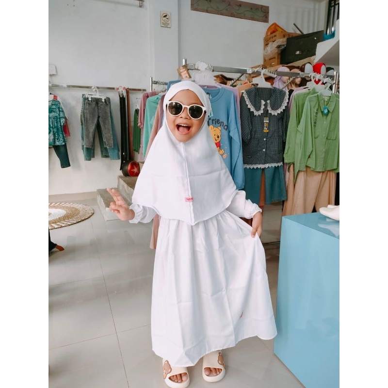 Gamis Putih Anak
