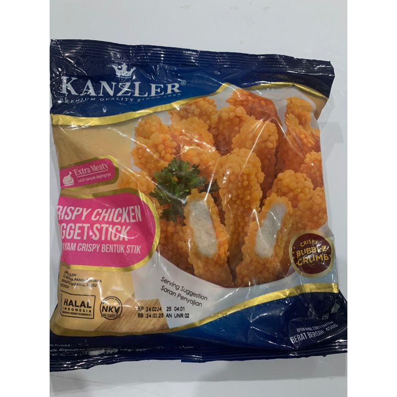 

Kanzler crispy chiken nugget stick 450gr