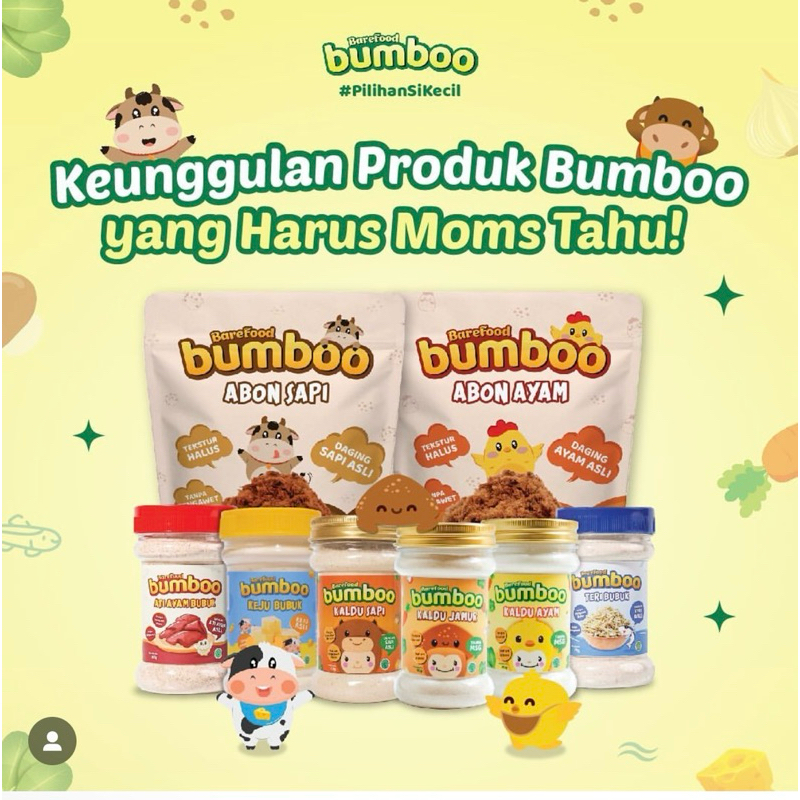 

BUMBOO Kaldu MPASI non MSG bahan Alami 90gr/Kaldu anak MPASI/Kaldu MPASI bahan alami