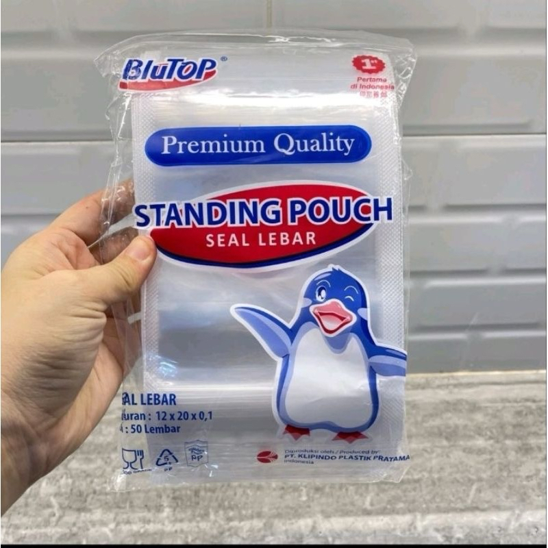 Plastik Klip Standing Pouch 12x20 Plastik Zip Pouch