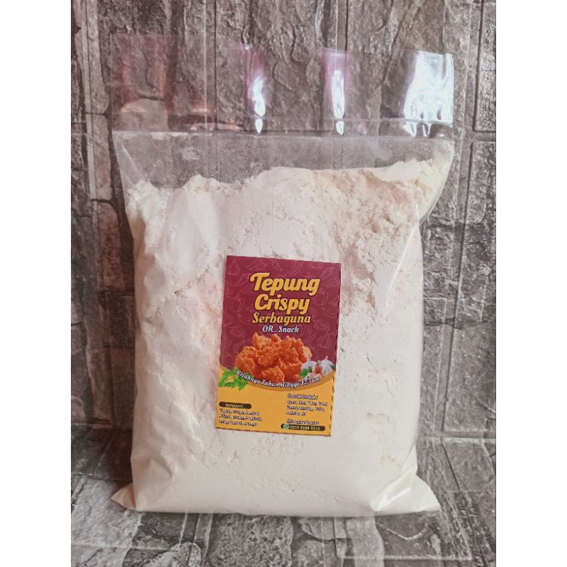 

Tepung ayam crispy serbaguna berprobiotik/ Tepung bakwan