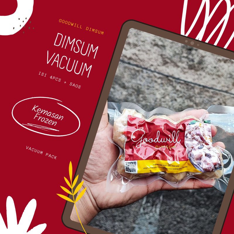 

@Palmerah Dimsum Ayam Vacuum Isi 4pcs + Saos Frozen