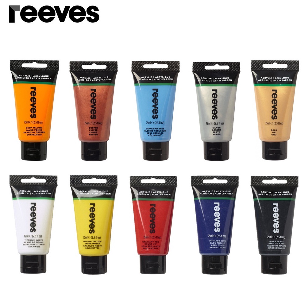 

KODE G42I reeves fine artist acrylic paintcat acrylic akrilik 75ML