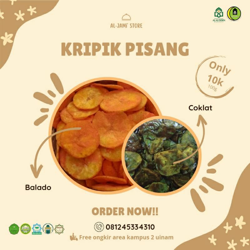 

Kripik Pisang Balado 100 gram