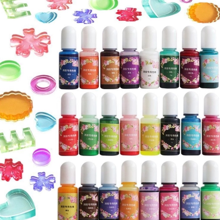 

Dijamin Asli Pewarna Resin Cair Pigmen Crystal Kristal Clear Bening Pigment Dye Slime