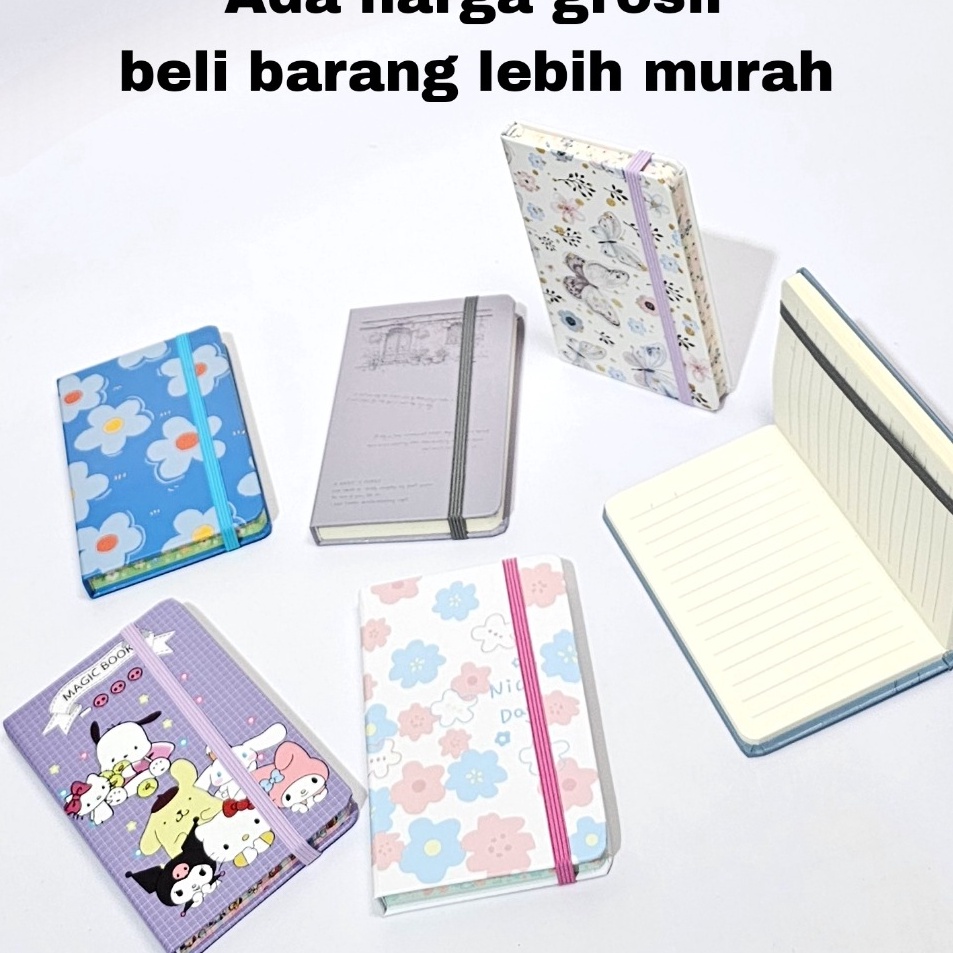 

Hadir Berkualitas SOS Buku Notes Tali A6 72K Fancy Buku Catatan Note bookNotebook