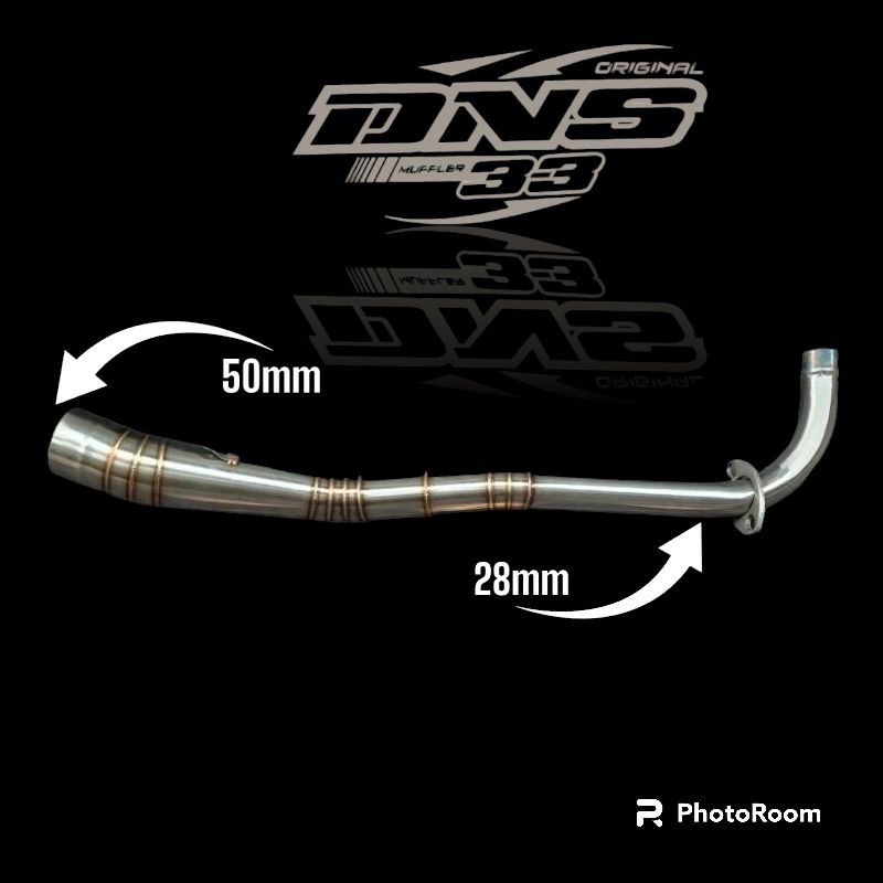 ( COD ) Leheran knalpot kompetisi harian pemasangan step standar 110 - 125cc jupiter supra karisma a