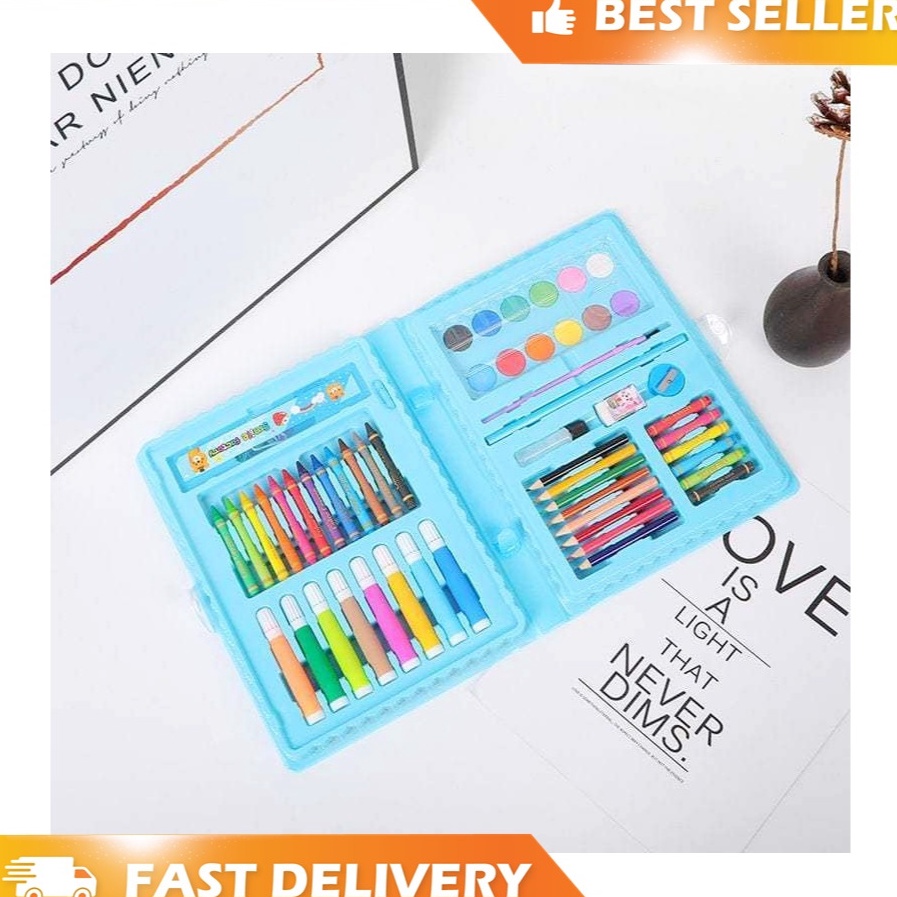 

Obral Baru JUAL Crayon Set 68pcs Krayon Mewarnai Anak 68pcs Pensil Warna Set 68pcs