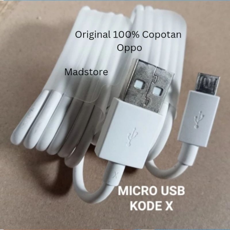 Kabel Oppo Micro usb kode x original copotan hp