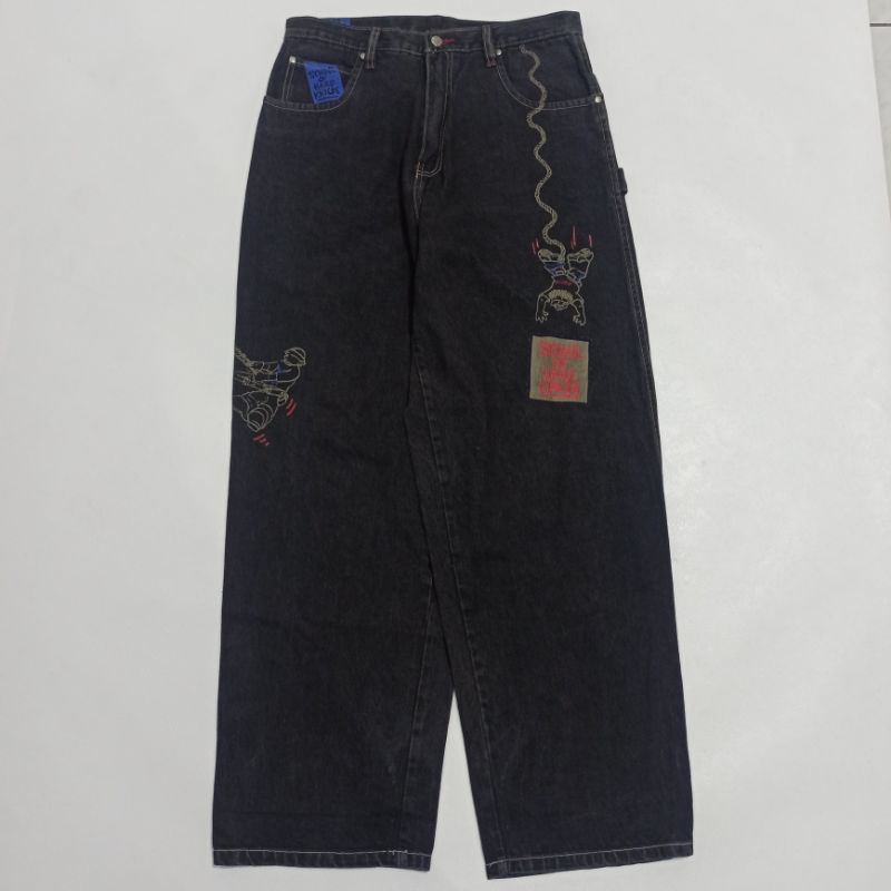 VINTAGE CARPENTER SOHK (SCHOOL OF HARD KNOCKS) NOT JNCO EVISU DOGTOWN