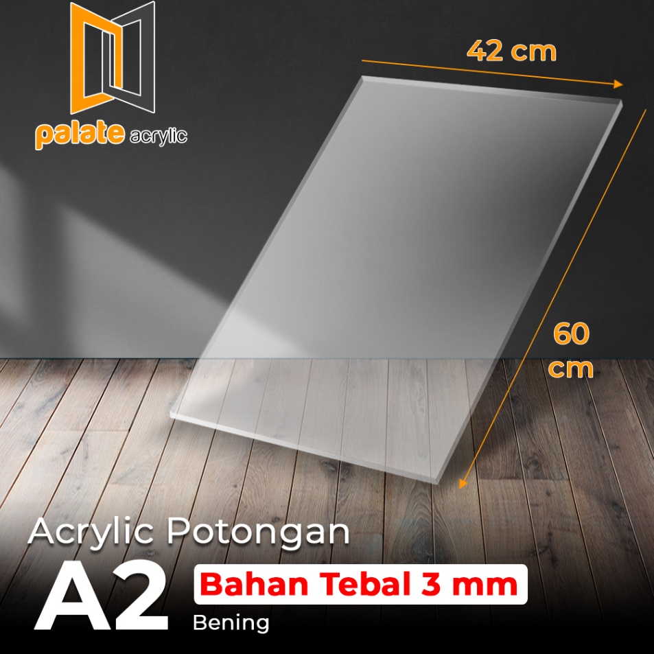 

Pasti Terkini AKRILIK BENING POTONGAN A2 3MM ACRYLIC A2 BENING TRANSPARAN