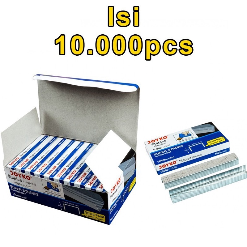 

Super Hadiah 1kotak Isi Staples Ukuran 138 Isi Staples Tembak Isi Gun Tacker Refill Stepler Tembak Stepler Gun Stapler Tembak Stapler Gun