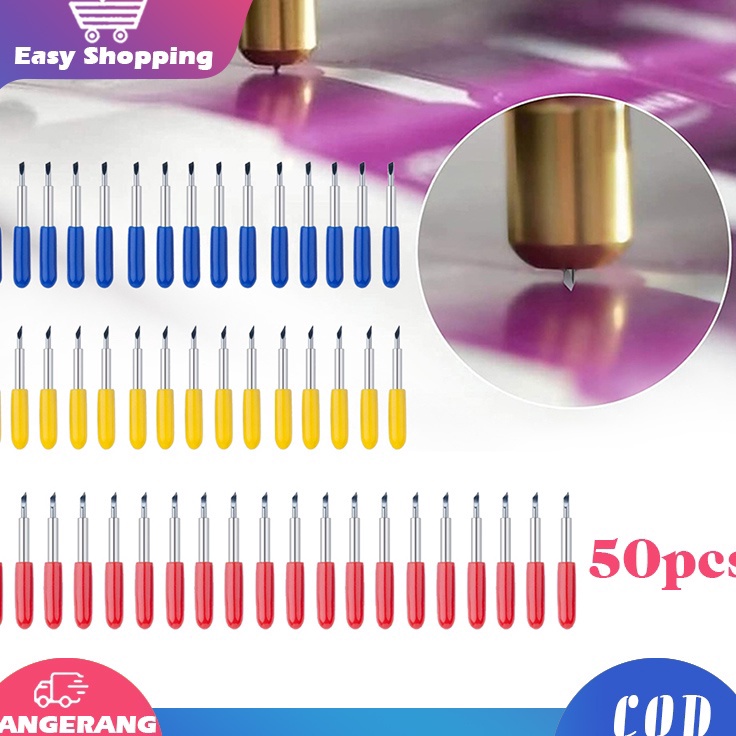 

Lebih Irit 5pcs Mata Pisau Cutting Sticker Roland 3456 Derajat Roland Blade Roland Cricut Cutting Plotter Vinyl Cutter