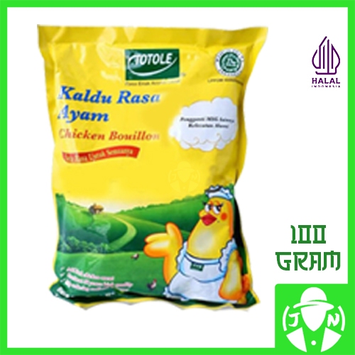 

Totole Kaldu Ayam 100Gr HALAL MUI Bumbu Kaldu ayam original